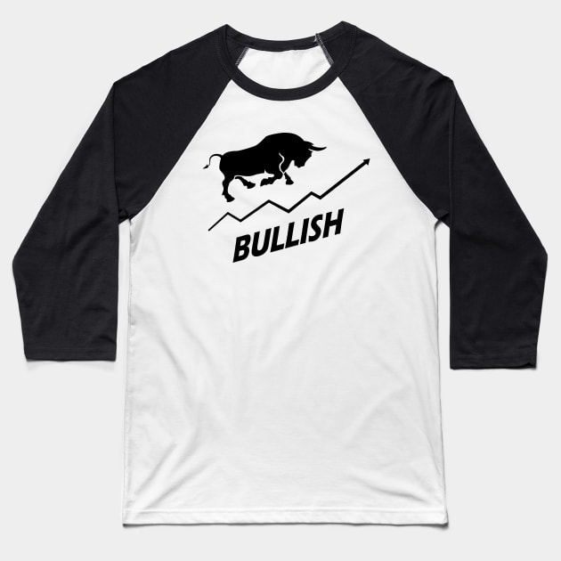 Bullish Market Baseball T-Shirt by KC Happy Shop
